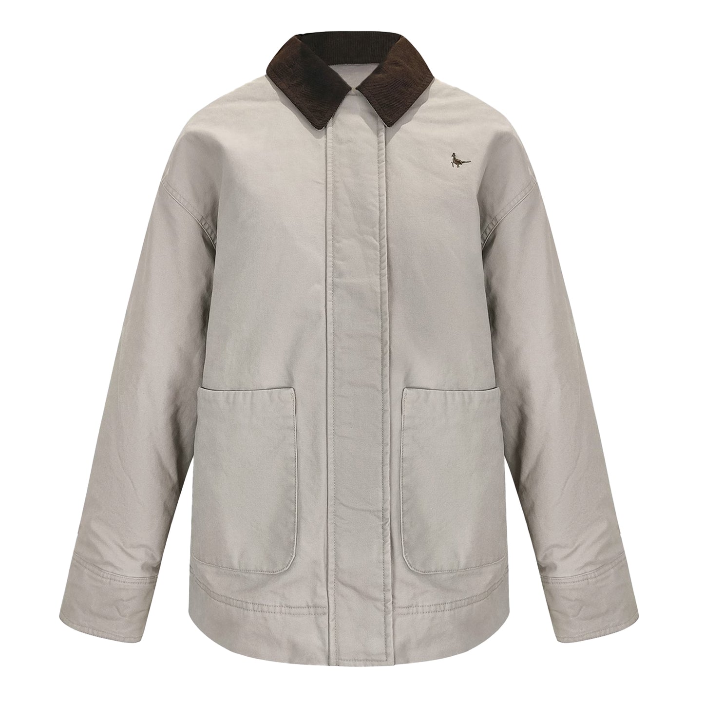 Tan - Front - Jack Wills Womens-Ladies Barn Regular Puffer Jacket