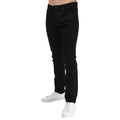 Black - Front - Boss Mens Tapered Jeans