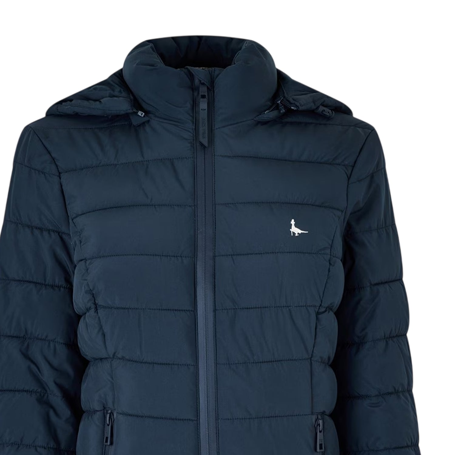 Space Blue - Side - Jack Wills Womens-Ladies Luna Puffer Jacket