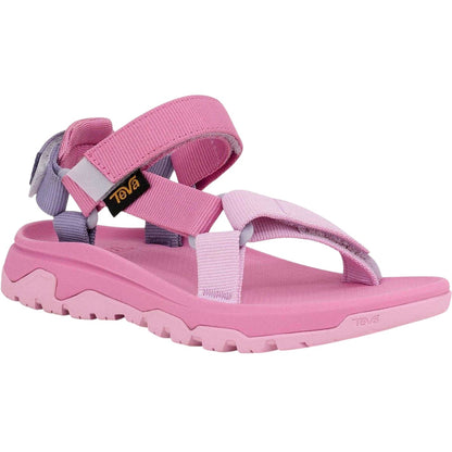 Bright Pink - Pack Shot - Teva Childrens-Kids Adjustable Strap Sandals