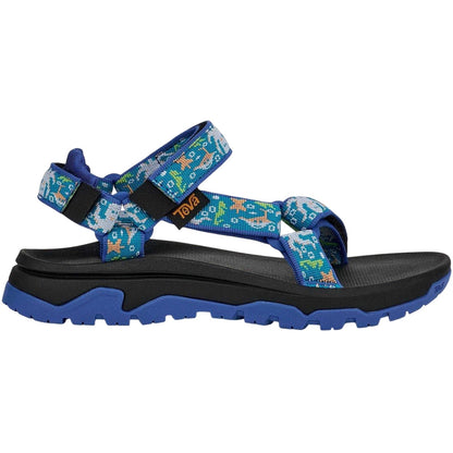 Ocean Blue - Front - Teva Childrens-Kids Adjustable Strap Sandals