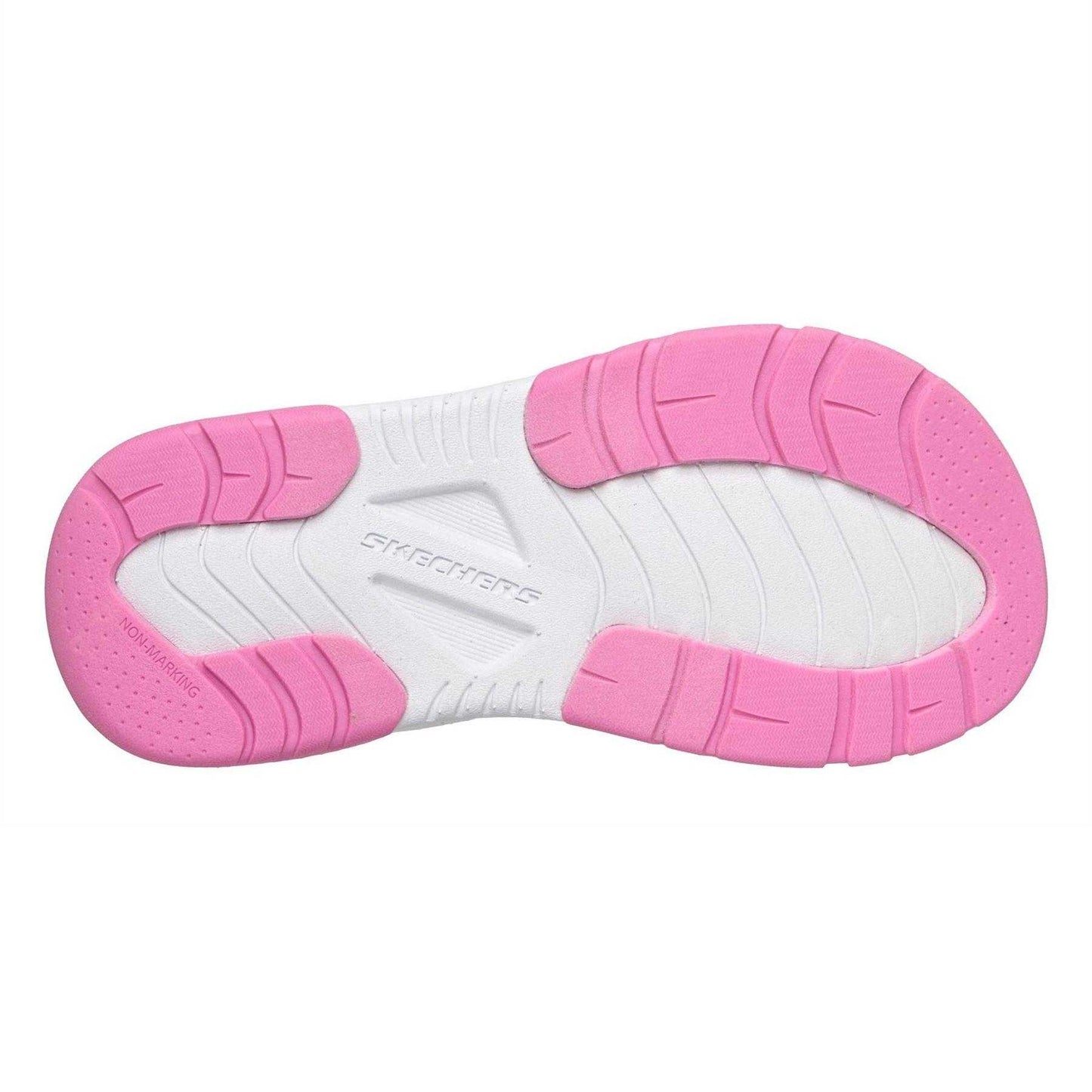 Lavender-Pink - Back - Skechers Girls Trail Flat Sandals