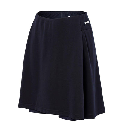Navy - Side - Slazenger Womens-Ladies Golf Skort