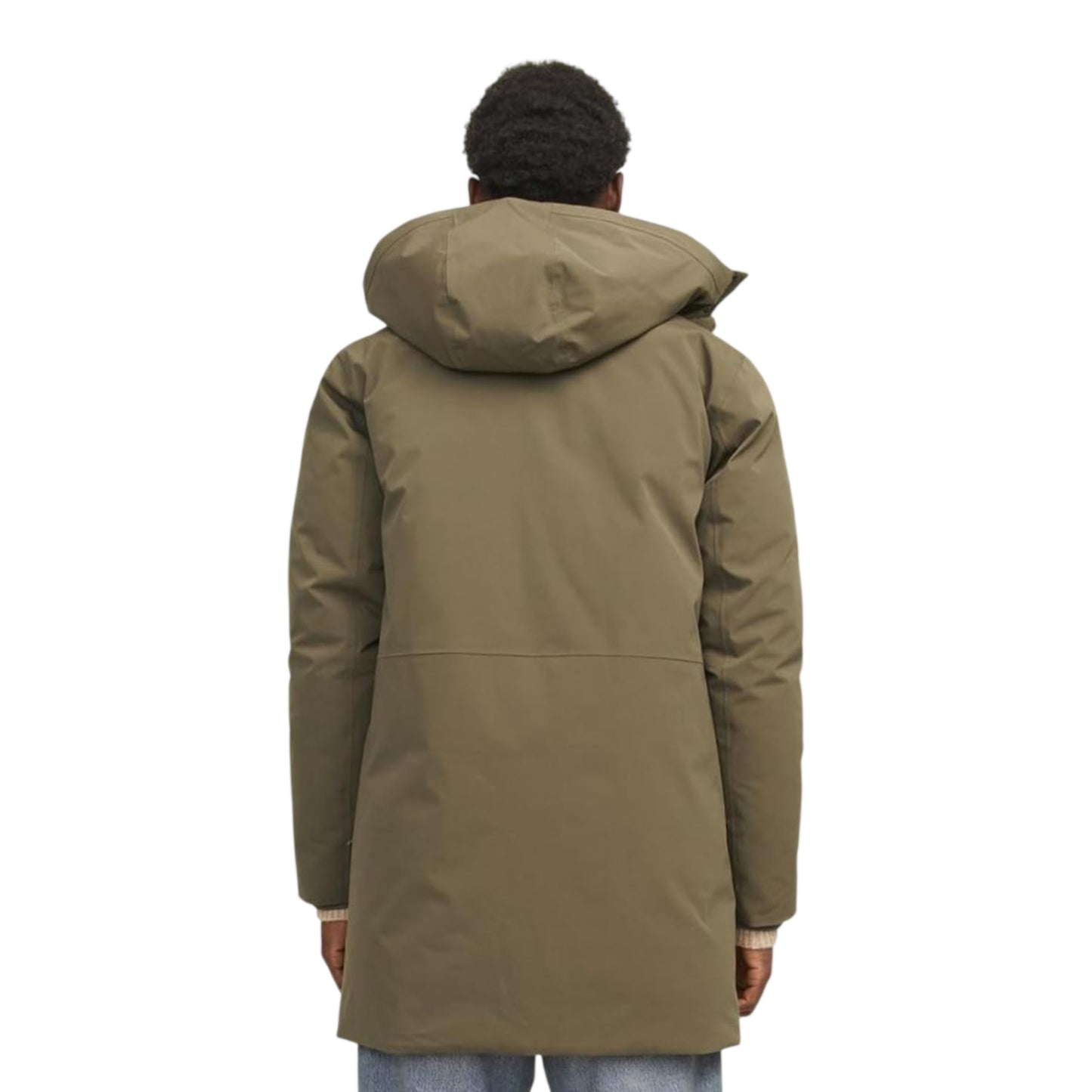 Sea Turtle - Back - Jack And Jones Mens Relaxed Fit Parka