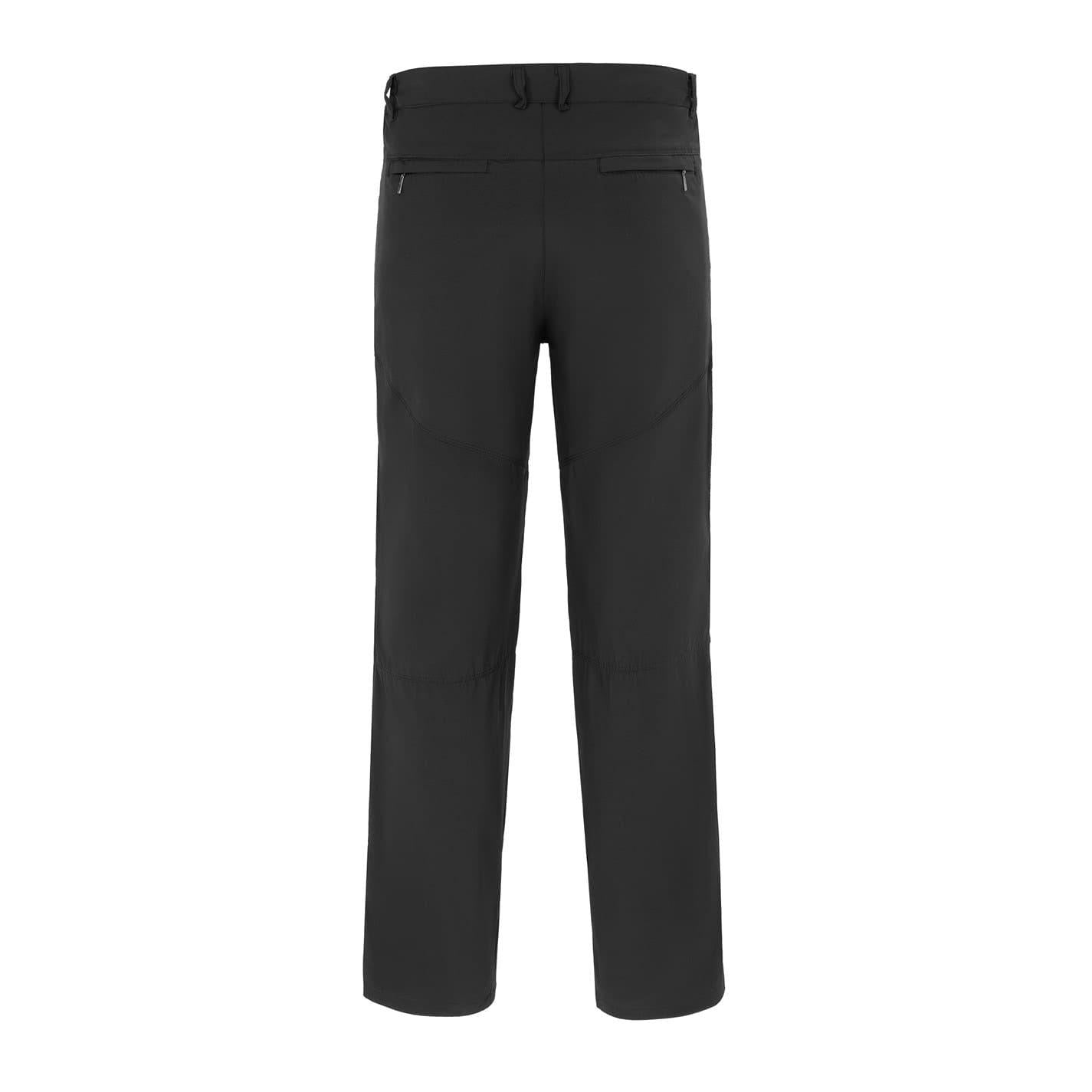 Black - Back - Lonsdale Mens Woven Trousers