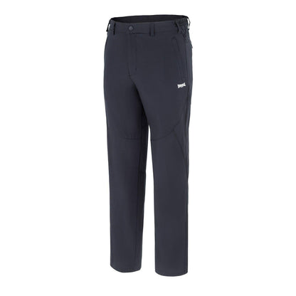 Navy - Side - Lonsdale Mens Woven Trousers