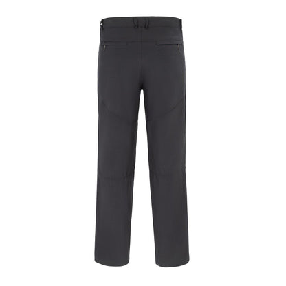 Grey - Back - Lonsdale Mens Woven Trousers