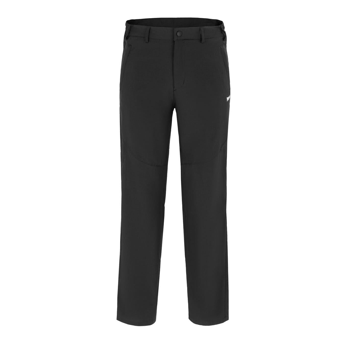 Black - Front - Lonsdale Mens Woven Trousers