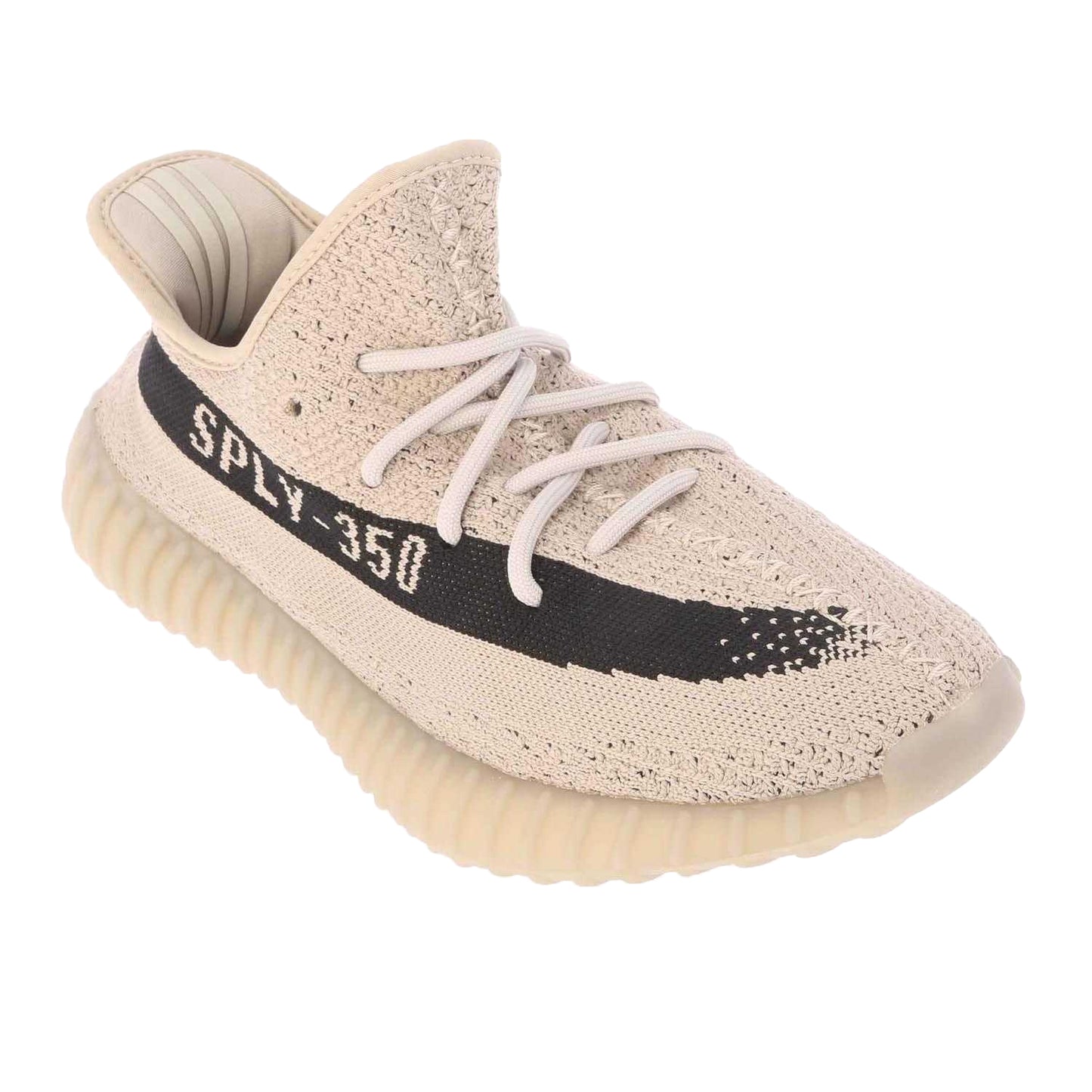 Beige - Front - Yeezy Mens Boost 350 V2 Trainers