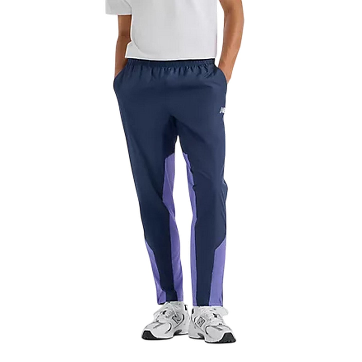 Purple - Front - New Balance Mens Polyester Jogging Bottoms