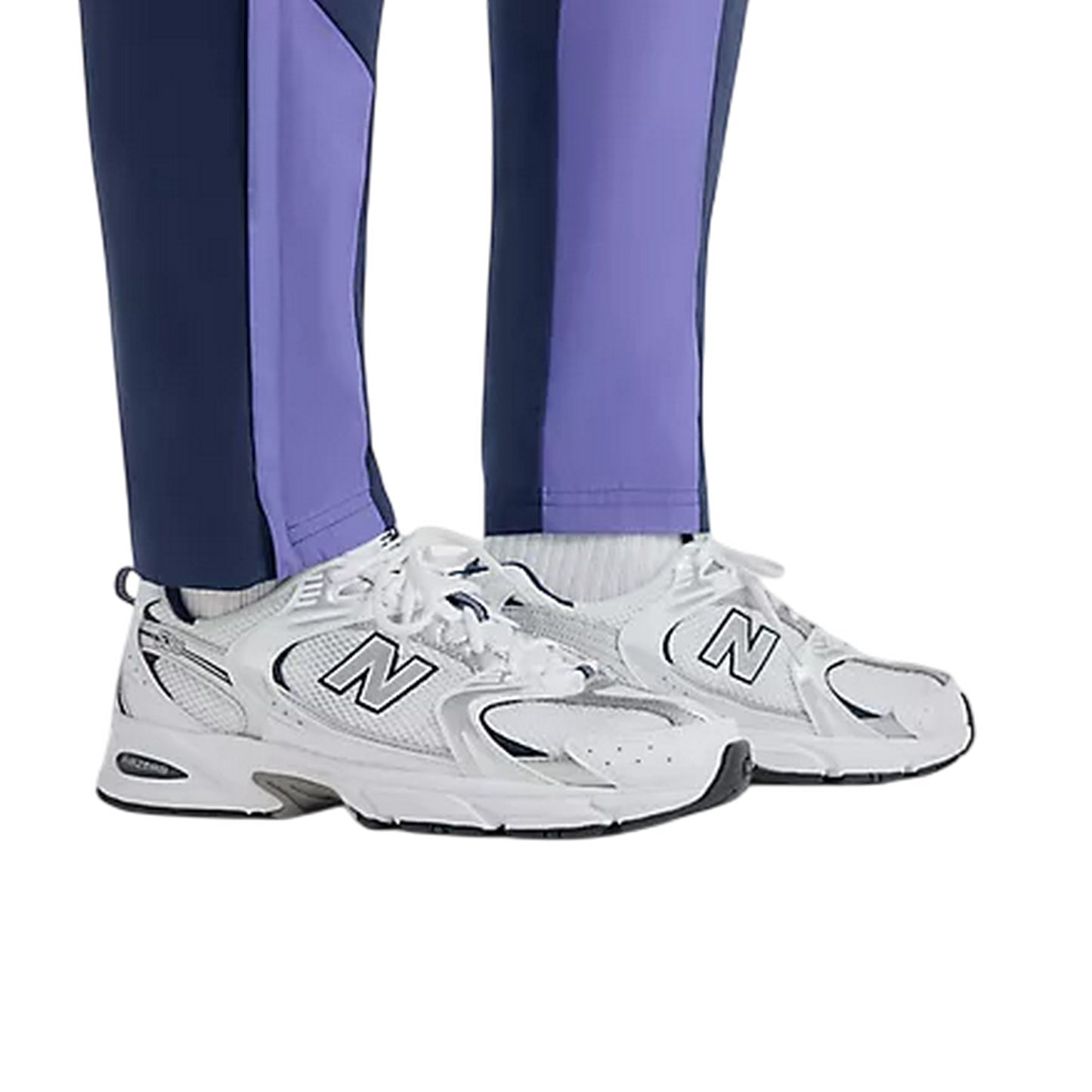 Purple - Lifestyle - New Balance Mens Polyester Jogging Bottoms