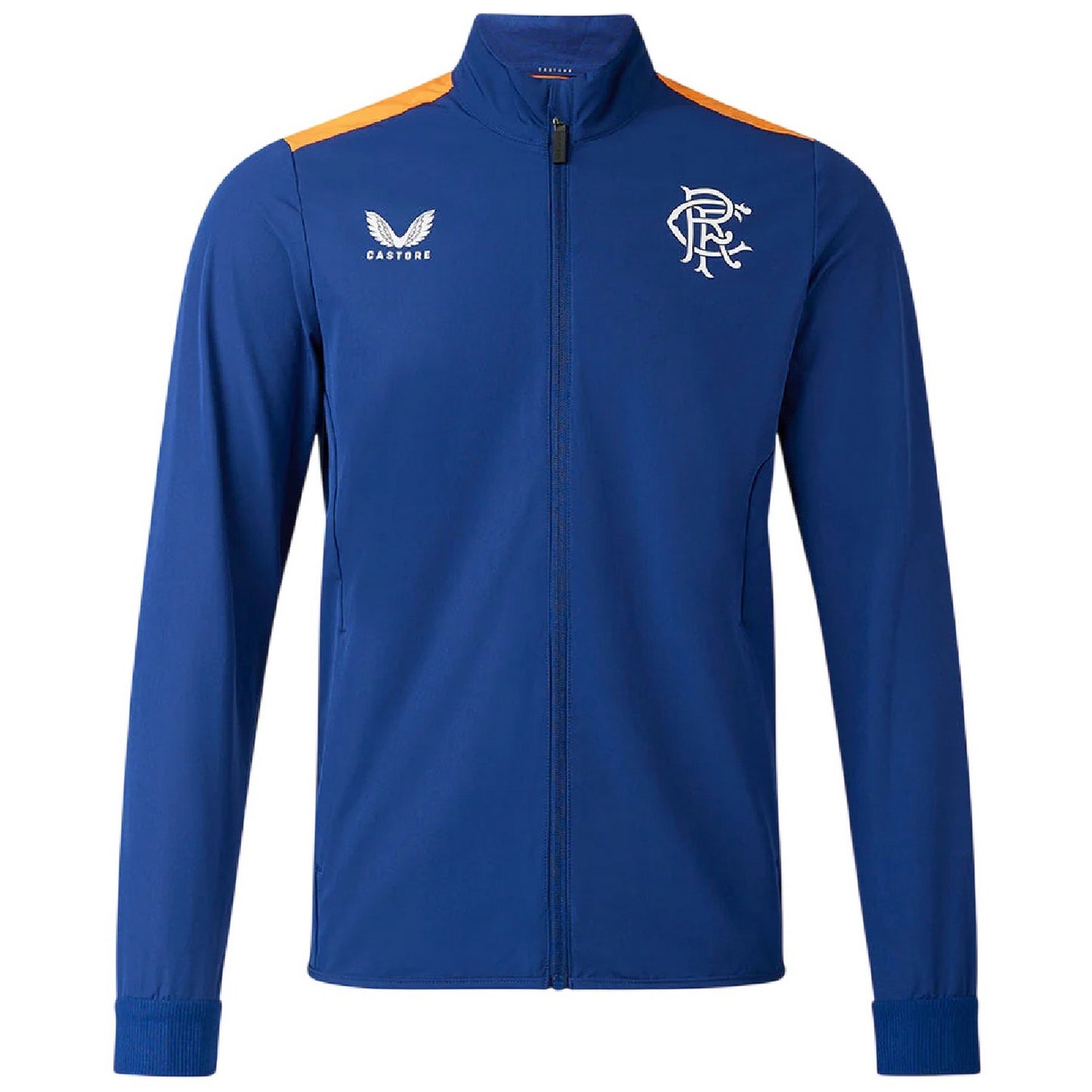 Blue - Front - Castore Mens 2023-2024 Rangers FC Jacket