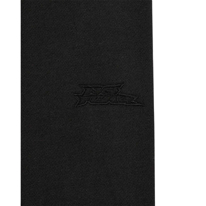 Black - Side - No Fear Mens Jersey Cotton Jogging Bottoms