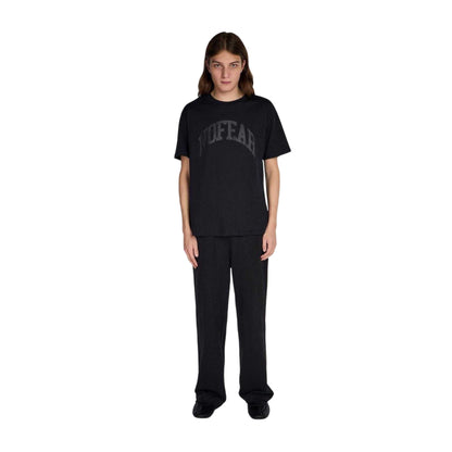 Black - Lifestyle - No Fear Mens Jersey Cotton Jogging Bottoms