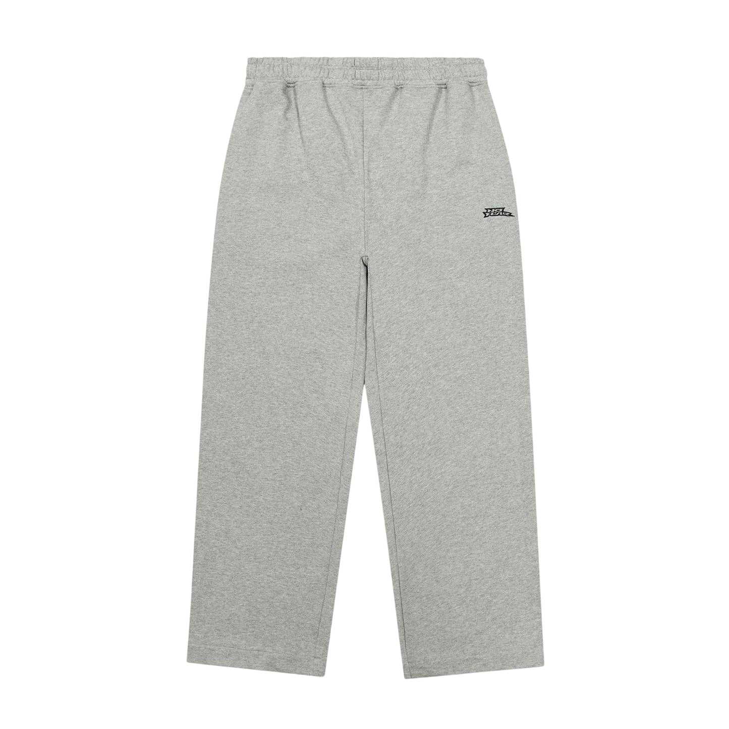 Grey - Front - No Fear Mens Jersey Cotton Jogging Bottoms