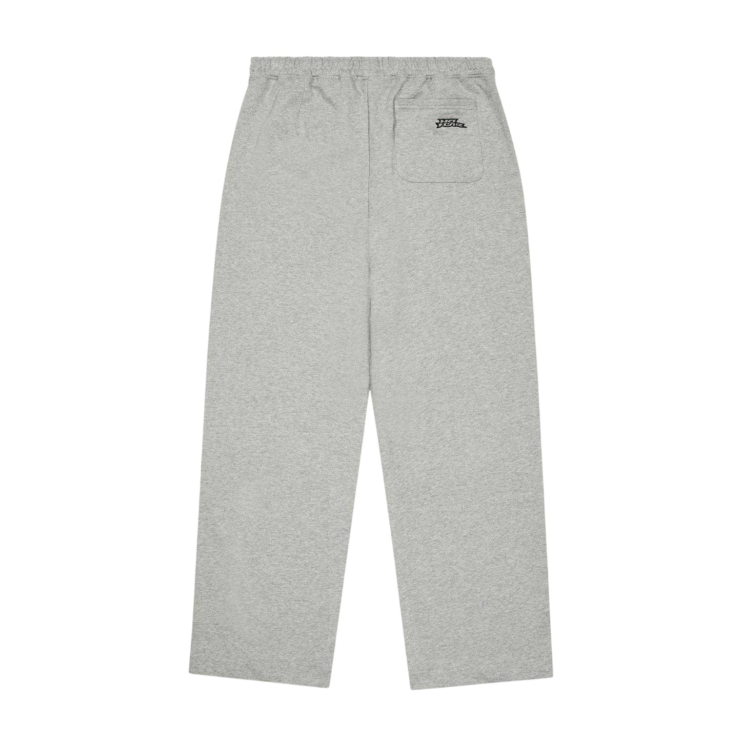 Grey - Back - No Fear Mens Jersey Cotton Jogging Bottoms