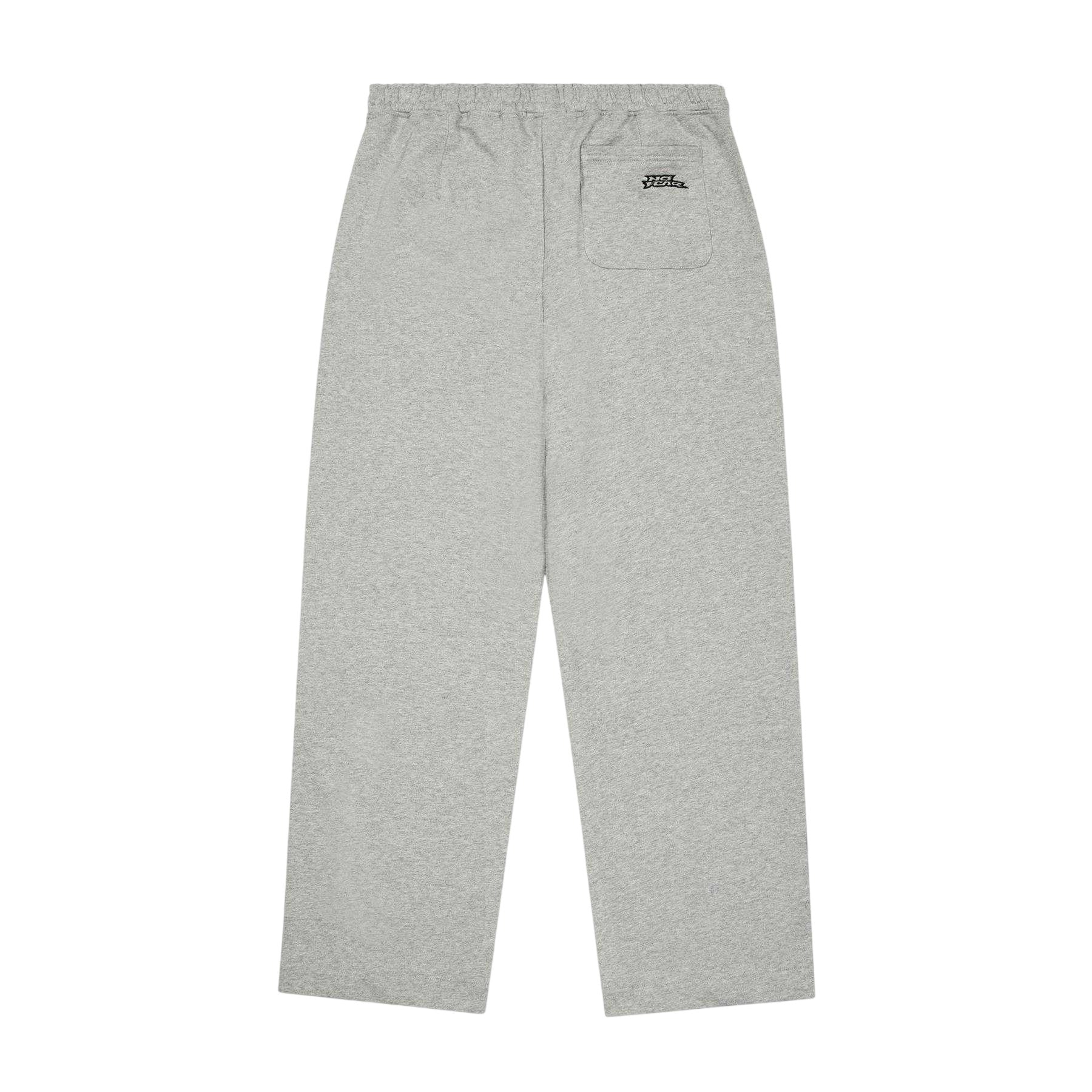 Grey - Back - No Fear Mens Jersey Cotton Jogging Bottoms