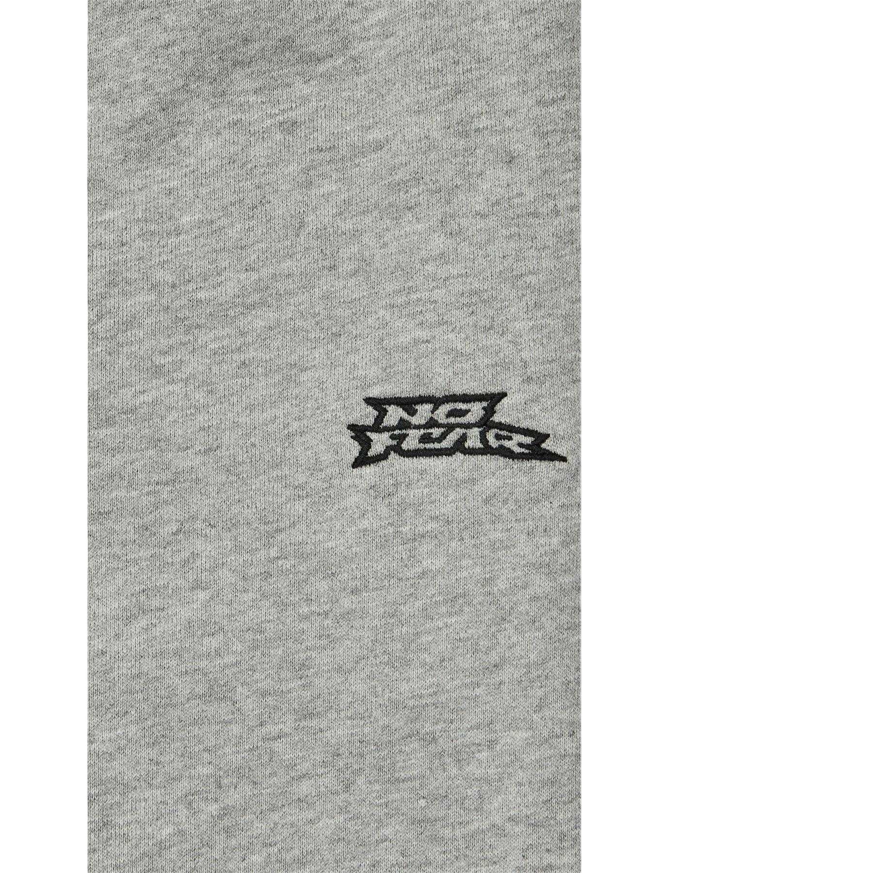 Grey - Side - No Fear Mens Jersey Cotton Jogging Bottoms