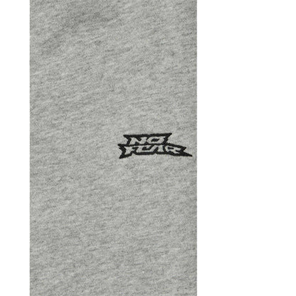 Grey - Side - No Fear Mens Jersey Cotton Jogging Bottoms