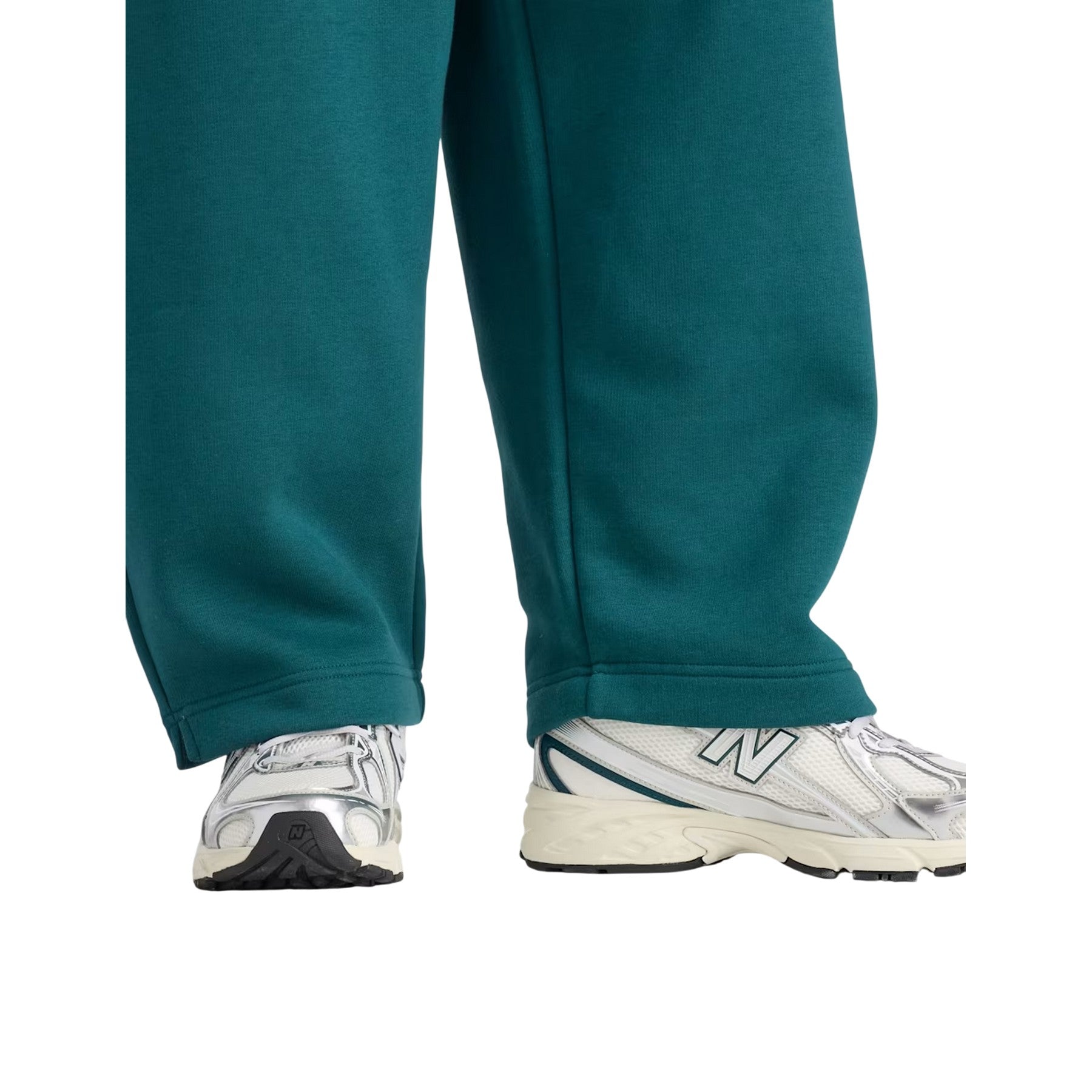 Navy - Side - New Balance Womens-Ladies Relaxed Fit Joggers
