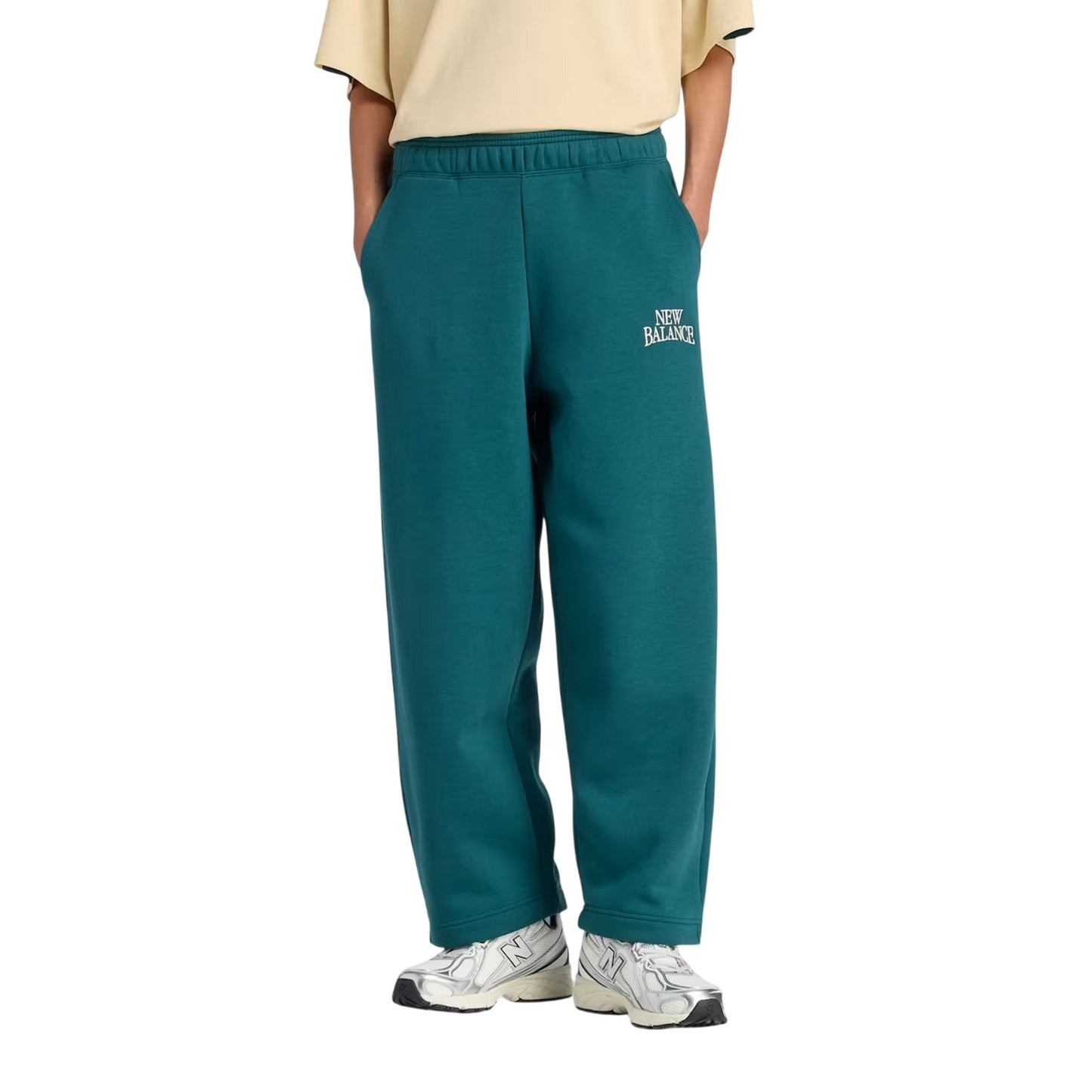 Navy - Pack Shot - New Balance Womens-Ladies Relaxed Fit Joggers