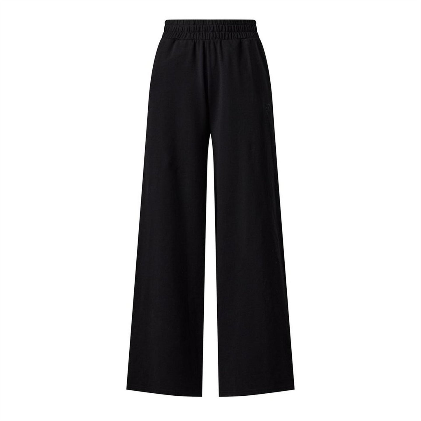Black - Front - Gym King Womens-Ladies Straight Leg Jogging Bottoms
