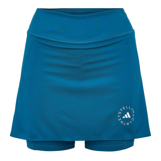 Green - Front - Adidas Womens-Ladies Stella McCartney Patterned Regular Sport Skort