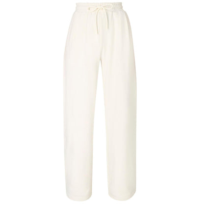 Lily White - Front - Sweaty Betty Womens-Ladies Wide Leg Trousers