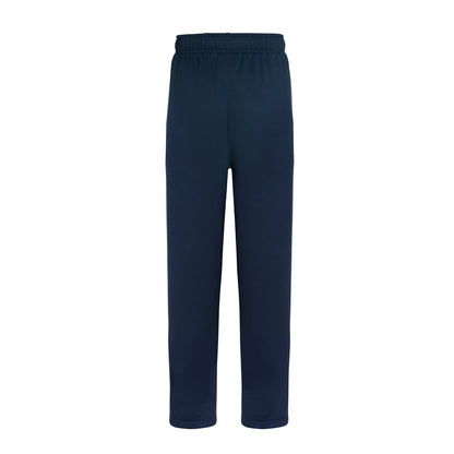 Navy - Pack Shot - Slazenger Mens Fleece Open Hem Trousers