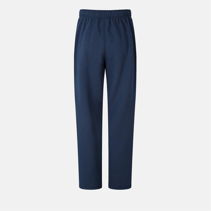 Steel Blue - Back - Slazenger Mens Fleece Open Hem Trousers
