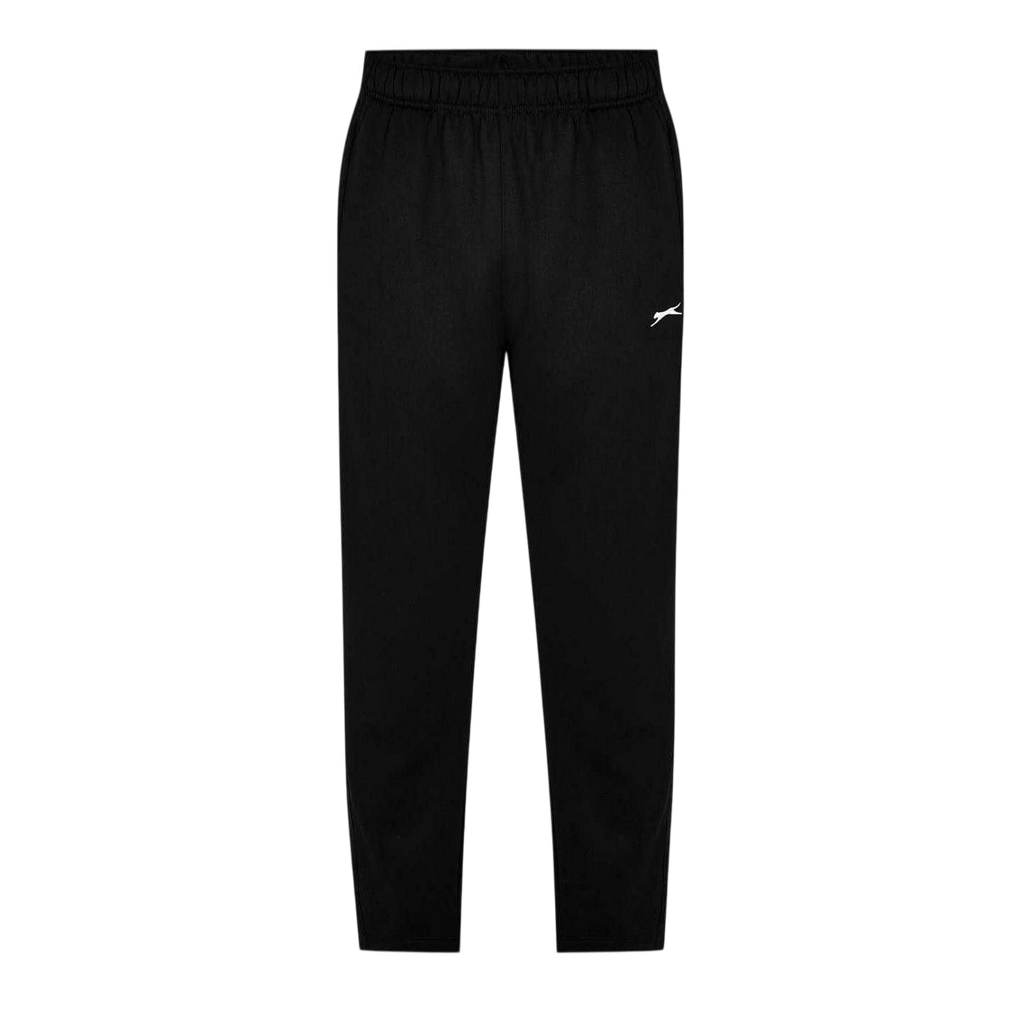 Black - Front - Slazenger Mens Fleece Open Hem Trousers