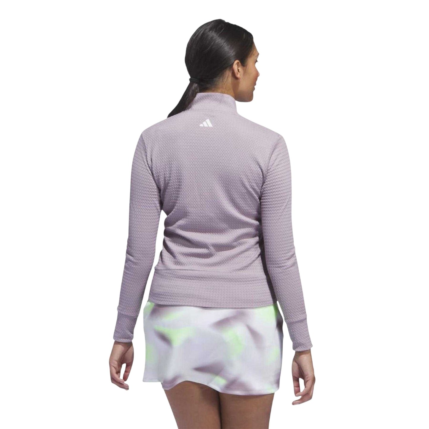 Purple - Back - Adidas Womens-Ladies Ultimate 365 Textured Jacket