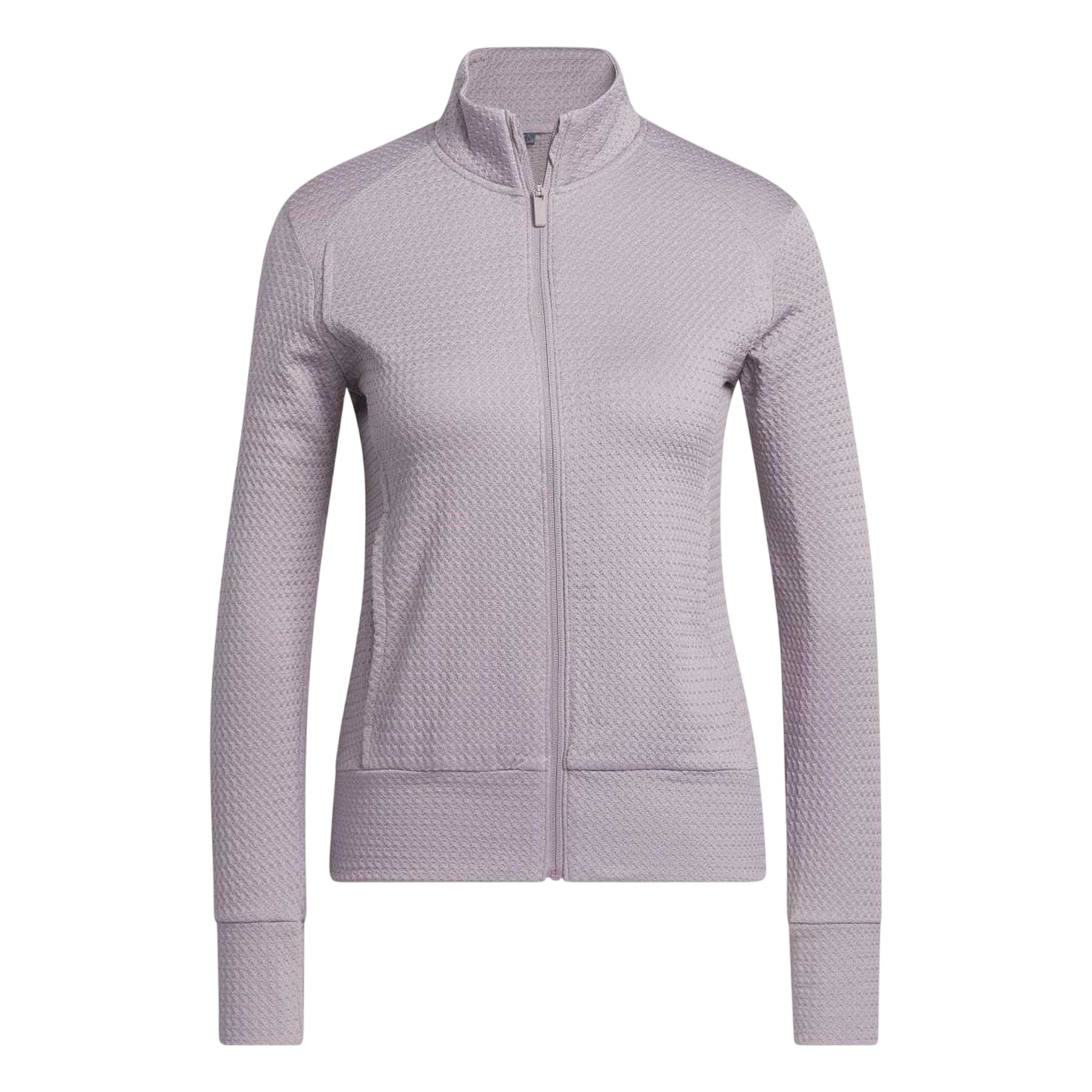 Purple - Front - Adidas Womens-Ladies Ultimate 365 Textured Jacket