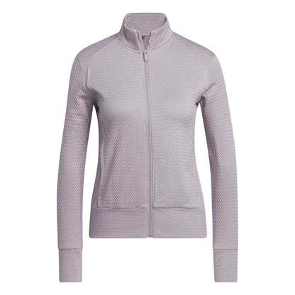 Purple - Front - Adidas Womens-Ladies Ultimate 365 Textured Jacket