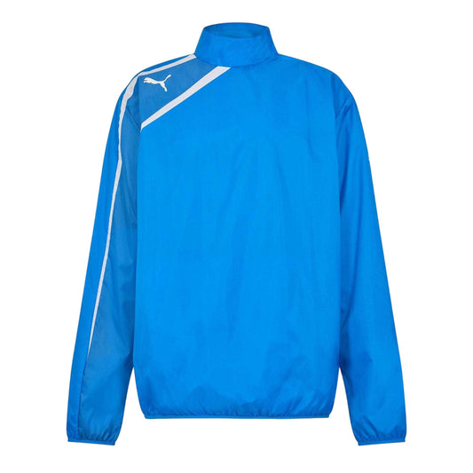 Blue - Front - Puma Mens Spirit Performance Fitted Training Jacket