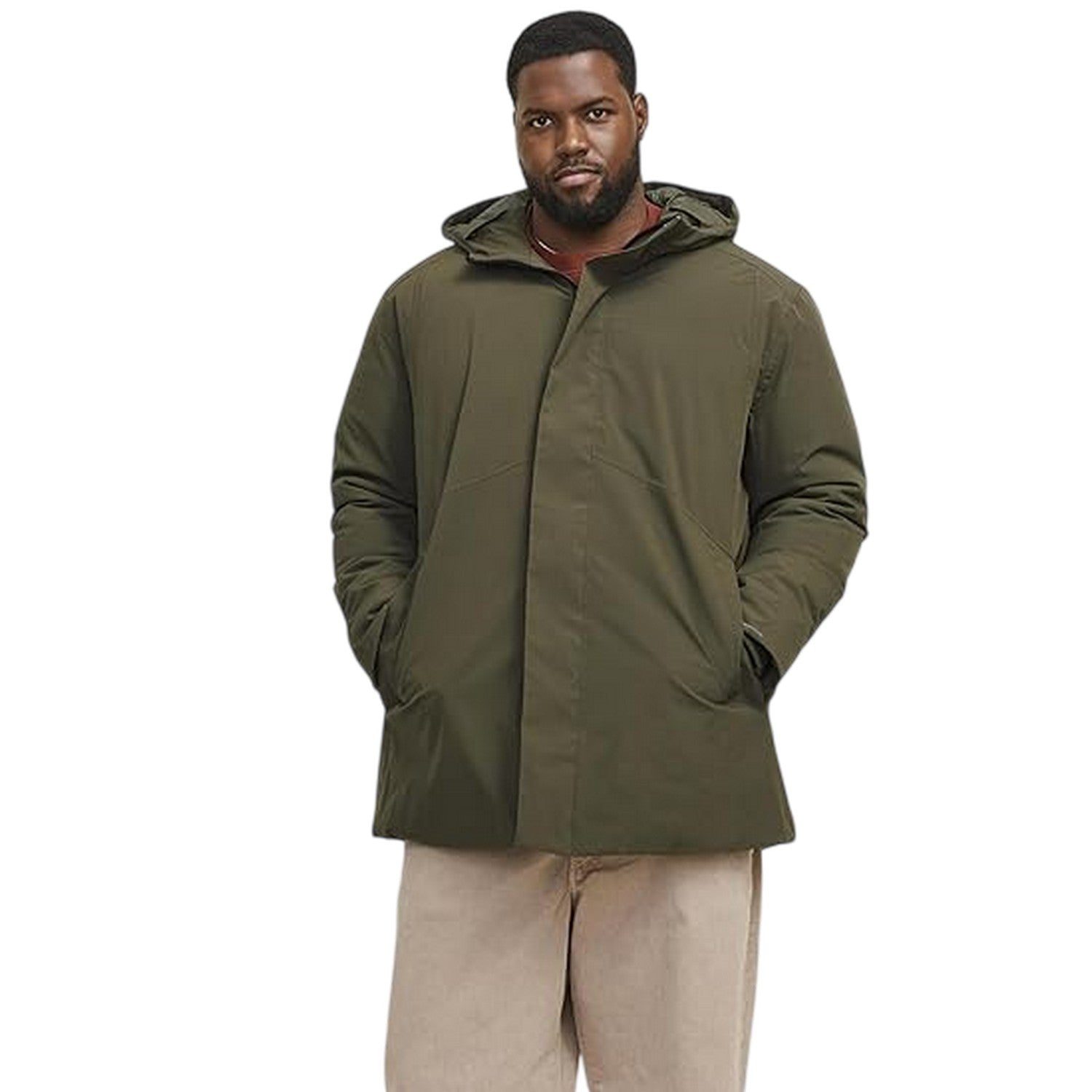 Grape Leaf - Lifestyle - Jack And Jones Mens Keen Parka
