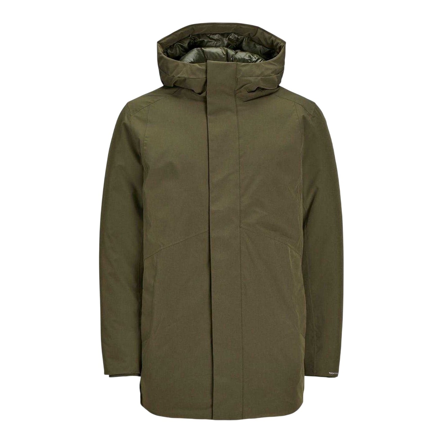 Grape Leaf - Front - Jack And Jones Mens Keen Parka