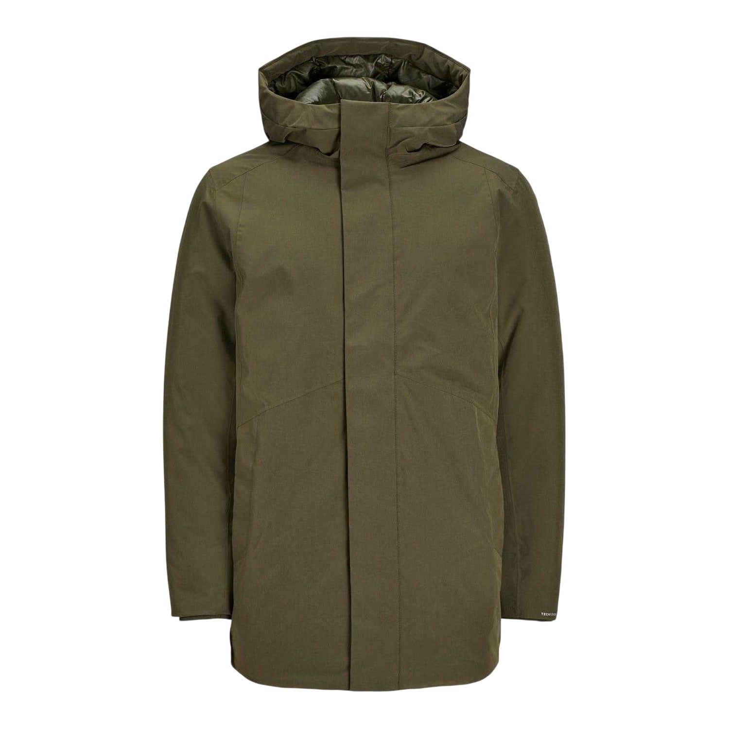Grape Leaf - Front - Jack And Jones Mens Keen Parka