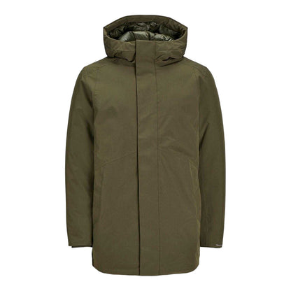 Grape Leaf - Front - Jack And Jones Mens Keen Parka