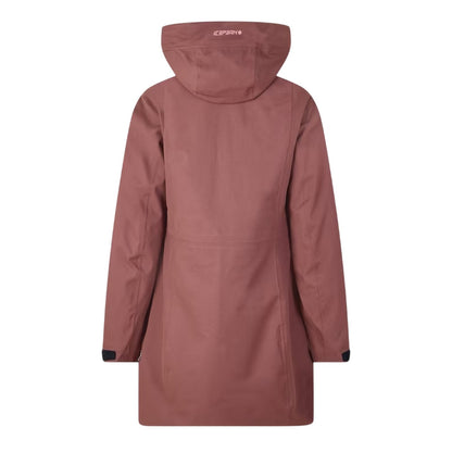 Mahogany - Back - Icepeak Womens-Ladies Minier Parka