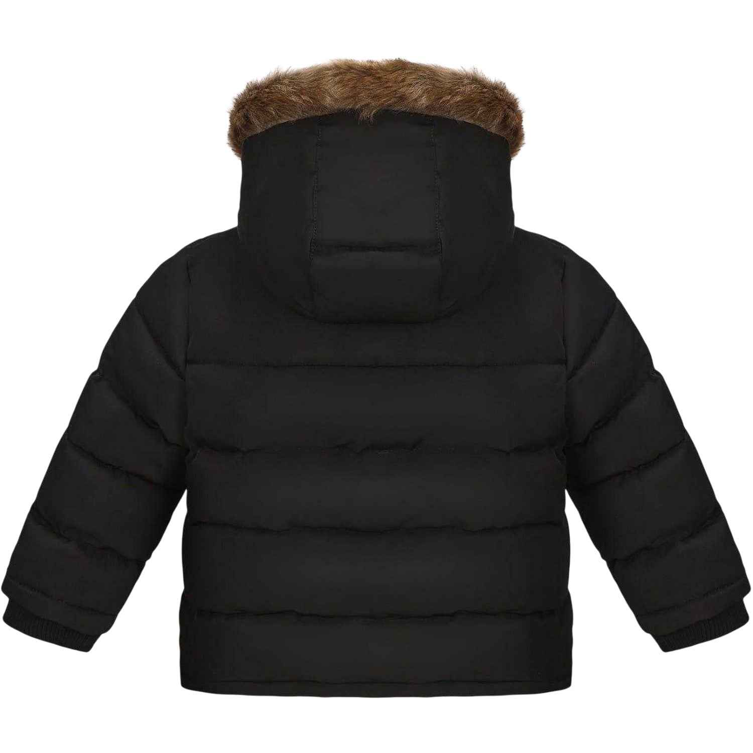 Black - Back - SoulCal Baby Bubble Puffer Jacket