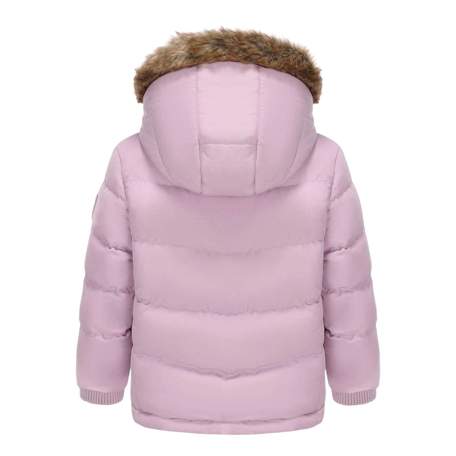 Lilac - Back - SoulCal Baby Bubble Puffer Jacket