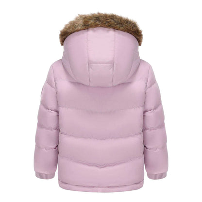 Lilac - Back - SoulCal Baby Bubble Puffer Jacket