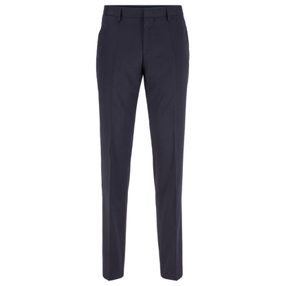 Dark Blue - Front - Boss Mens Gibson Trousers