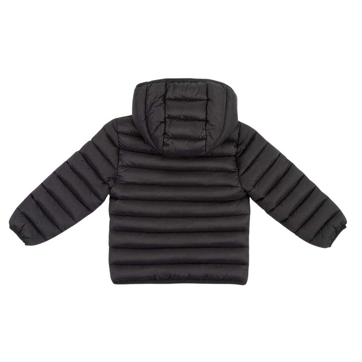 Black - Back - SoulCal Baby Girls Bubble Hooded Jacket