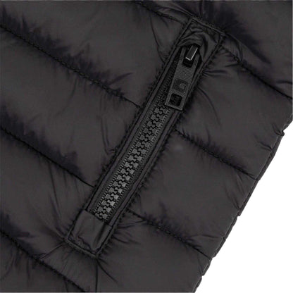 Black - Side - SoulCal Baby Girls Bubble Hooded Jacket