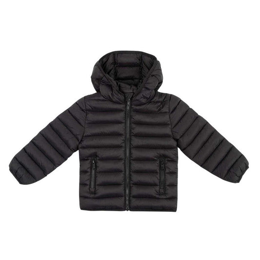 Black - Front - SoulCal Baby Girls Bubble Hooded Jacket