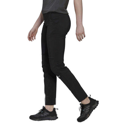 Black - Side - Adidas Womens-Ladies Terrex Woven Hiking Trousers