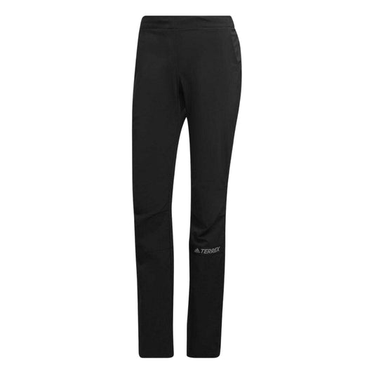 Black - Front - Adidas Womens-Ladies Terrex Woven Hiking Trousers