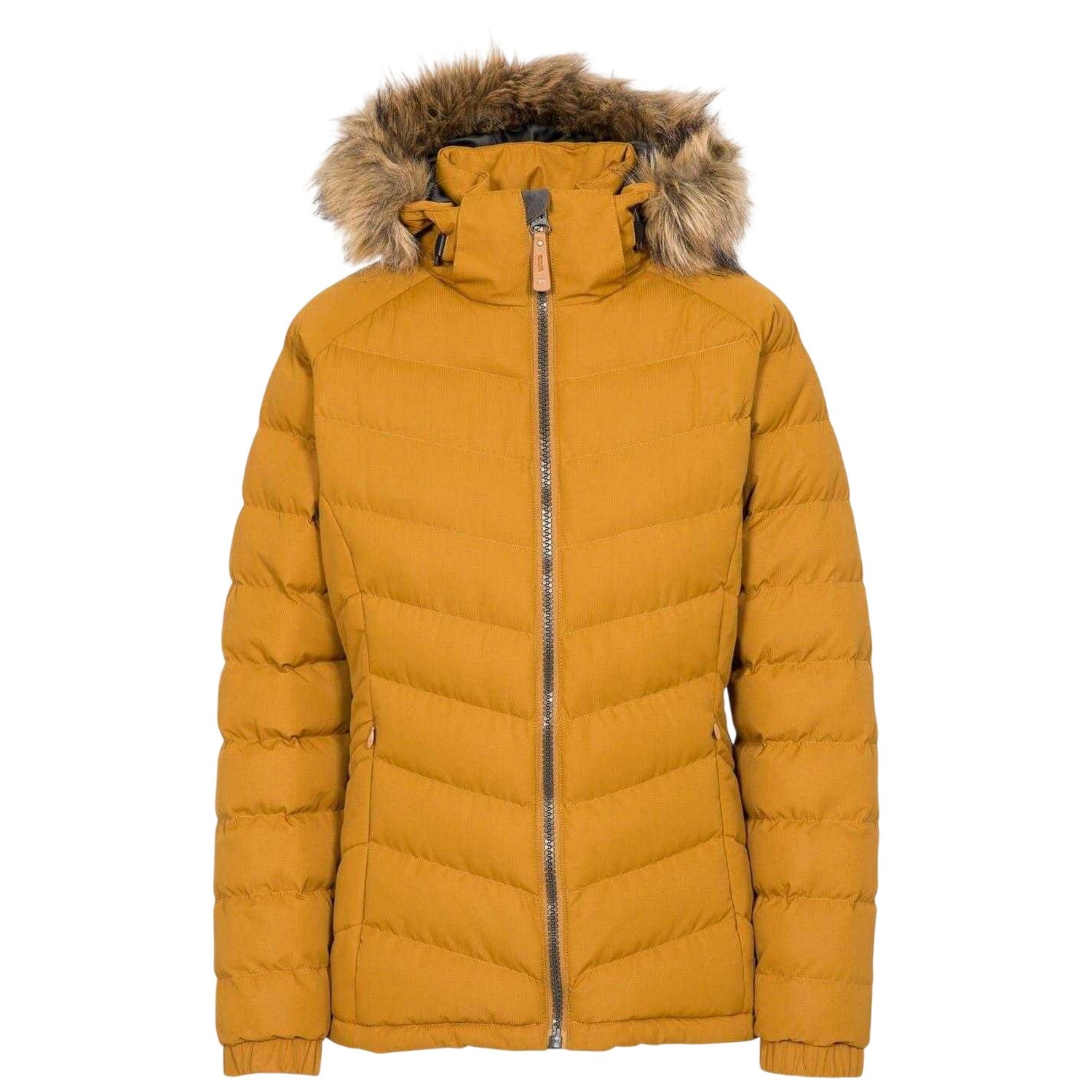 Golden Brown - Front - Trespass Womens-Ladies Nadina Padded Jacket